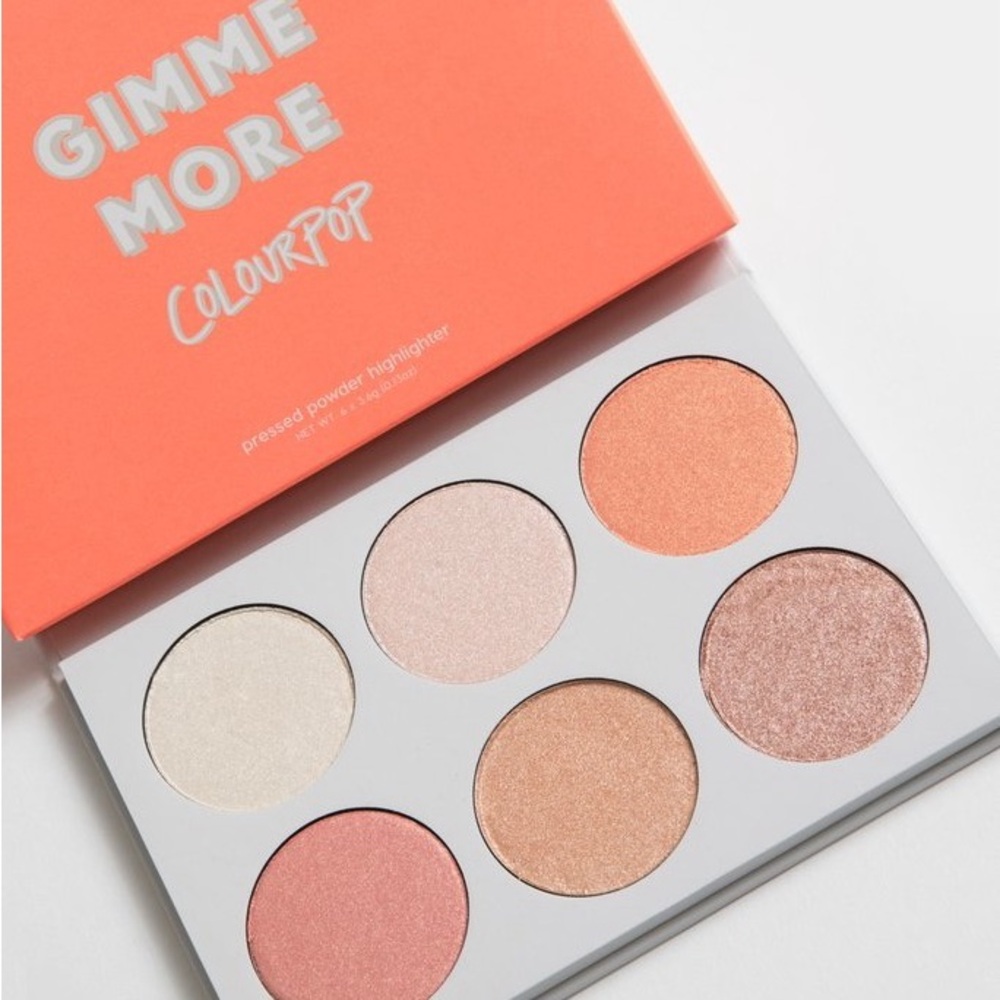 NEW - I Like Your Face Gimme More Pressed Powder Highlighter Palette Limited Ed